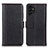 Custodia Portafoglio In Pelle Cover con Supporto M14L per Samsung Galaxy A04s Nero