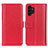 Custodia Portafoglio In Pelle Cover con Supporto M14L per Samsung Galaxy A04s Rosso