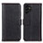 Custodia Portafoglio In Pelle Cover con Supporto M14L per Samsung Galaxy A13 4G Nero