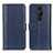 Custodia Portafoglio In Pelle Cover con Supporto M14L per Sony Xperia PRO-I Blu