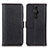 Custodia Portafoglio In Pelle Cover con Supporto M14L per Sony Xperia PRO-I Nero