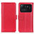 Custodia Portafoglio In Pelle Cover con Supporto M14L per Xiaomi Mi 11 Ultra 5G Rosso