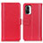 Custodia Portafoglio In Pelle Cover con Supporto M14L per Xiaomi Redmi K40 5G Rosso