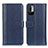 Custodia Portafoglio In Pelle Cover con Supporto M14L per Xiaomi Redmi Note 10 JE 5G Blu