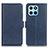 Custodia Portafoglio In Pelle Cover con Supporto M15L per Huawei Honor X6 5G Blu