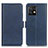 Custodia Portafoglio In Pelle Cover con Supporto M15L per Motorola Moto Edge 40 Pro 5G Blu