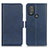 Custodia Portafoglio In Pelle Cover con Supporto M15L per Motorola Moto G Play (2023) Blu