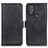 Custodia Portafoglio In Pelle Cover con Supporto M15L per Motorola Moto G Play (2023) Nero