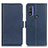 Custodia Portafoglio In Pelle Cover con Supporto M15L per Motorola Moto G Pure Blu