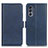 Custodia Portafoglio In Pelle Cover con Supporto M15L per Motorola Moto G62 5G Blu