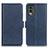 Custodia Portafoglio In Pelle Cover con Supporto M15L per Nokia C210 Blu