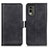 Custodia Portafoglio In Pelle Cover con Supporto M15L per Nokia C32 Nero