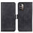 Custodia Portafoglio In Pelle Cover con Supporto M15L per Nokia G11 Nero