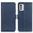 Custodia Portafoglio In Pelle Cover con Supporto M15L per Nokia G60 5G Blu