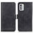 Custodia Portafoglio In Pelle Cover con Supporto M15L per Nokia G60 5G Nero