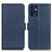 Custodia Portafoglio In Pelle Cover con Supporto M15L per OnePlus Nord CE 2 5G Blu