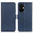 Custodia Portafoglio In Pelle Cover con Supporto M15L per OnePlus Nord CE 3 5G Blu