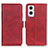 Custodia Portafoglio In Pelle Cover con Supporto M15L per OnePlus Nord N20 5G Rosso