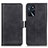 Custodia Portafoglio In Pelle Cover con Supporto M15L per Oppo A16 Nero