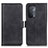 Custodia Portafoglio In Pelle Cover con Supporto M15L per Oppo A54 5G Nero