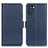 Custodia Portafoglio In Pelle Cover con Supporto M15L per Oppo K9 Pro 5G Blu