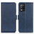 Custodia Portafoglio In Pelle Cover con Supporto M15L per Realme 8 5G Blu