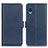 Custodia Portafoglio In Pelle Cover con Supporto M15L per Samsung Galaxy A02