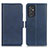 Custodia Portafoglio In Pelle Cover con Supporto M15L per Samsung Galaxy A15 4G Blu