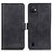 Custodia Portafoglio In Pelle Cover con Supporto M15L per Wiko Y82 Nero