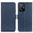 Custodia Portafoglio In Pelle Cover con Supporto M15L per Xiaomi Mi 11T 5G Blu