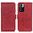 Custodia Portafoglio In Pelle Cover con Supporto M15L per Xiaomi Poco X4 NFC Rosso