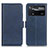 Custodia Portafoglio In Pelle Cover con Supporto M15L per Xiaomi Poco X4 Pro 5G