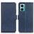 Custodia Portafoglio In Pelle Cover con Supporto M15L per Xiaomi Redmi 10 5G Blu