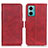 Custodia Portafoglio In Pelle Cover con Supporto M15L per Xiaomi Redmi 10 5G Rosso