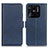 Custodia Portafoglio In Pelle Cover con Supporto M15L per Xiaomi Redmi 10 India Blu