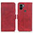 Custodia Portafoglio In Pelle Cover con Supporto M15L per Xiaomi Redmi A1 Plus Rosso