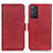 Custodia Portafoglio In Pelle Cover con Supporto M15L per Xiaomi Redmi Note 11 Pro 4G Rosso