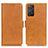 Custodia Portafoglio In Pelle Cover con Supporto M15L per Xiaomi Redmi Note 11 Pro 5G Marrone Chiaro