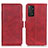 Custodia Portafoglio In Pelle Cover con Supporto M15L per Xiaomi Redmi Note 11S 4G Rosso