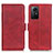 Custodia Portafoglio In Pelle Cover con Supporto M15L per Xiaomi Redmi Note 12S Rosso