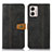Custodia Portafoglio In Pelle Cover con Supporto M16L per Motorola Moto G53j 5G Nero