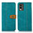 Custodia Portafoglio In Pelle Cover con Supporto M16L per Nokia C32 Verde