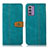 Custodia Portafoglio In Pelle Cover con Supporto M16L per Nokia G310 5G Verde