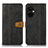 Custodia Portafoglio In Pelle Cover con Supporto M16L per Oppo K11x 5G Nero