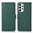 Custodia Portafoglio In Pelle Cover con Supporto M16L per Samsung Galaxy A73 5G Verde