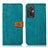 Custodia Portafoglio In Pelle Cover con Supporto M16L per Xiaomi Redmi 11 Prime 4G Verde