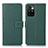 Custodia Portafoglio In Pelle Cover con Supporto M16L per Xiaomi Redmi Note 11 4G (2021) Verde