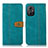 Custodia Portafoglio In Pelle Cover con Supporto M16L per Xiaomi Redmi Note 12R Pro 5G Verde