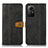 Custodia Portafoglio In Pelle Cover con Supporto M16L per Xiaomi Redmi Note 12S Nero