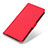 Custodia Portafoglio In Pelle Cover con Supporto M21L per Samsung Galaxy S21 Ultra 5G Rosso